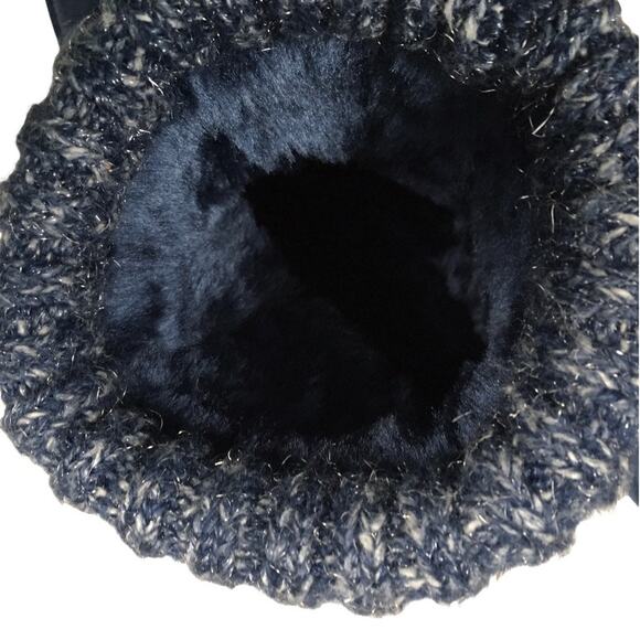 LAMO Empire Boots Leather Suede Ankle High Fleece Lined Women's 11 Sweater Cuff - Picture 8 of 9